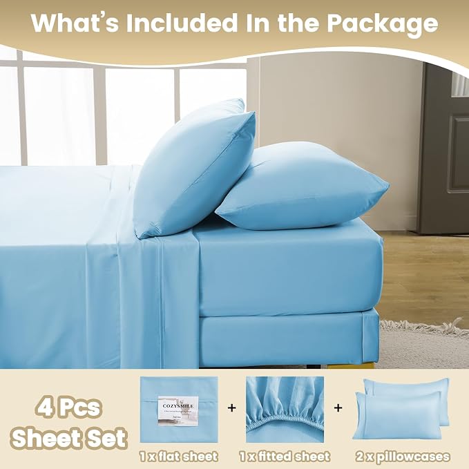 Breathable Cooling Full Sheet Set - Image 5