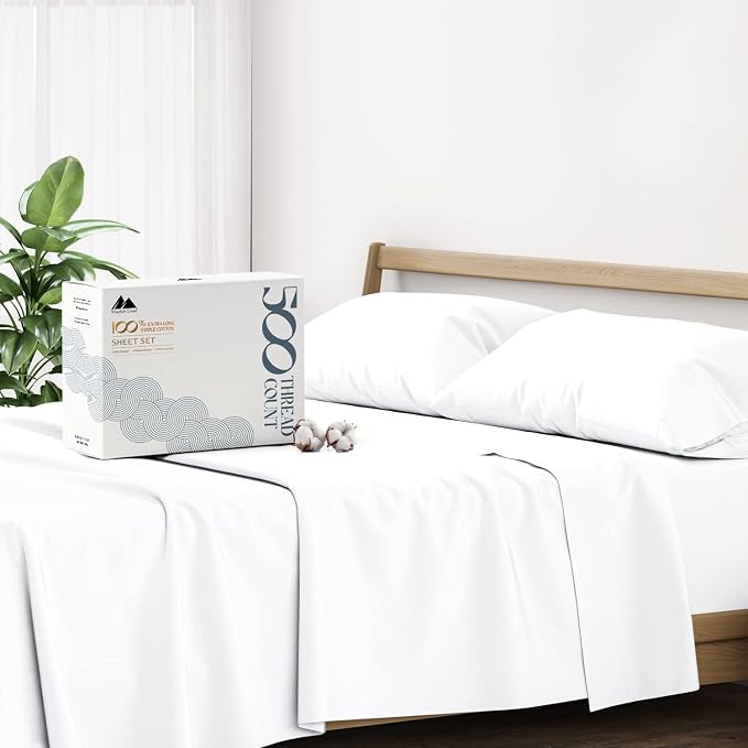 Mayfair Linen 100% Cotton Sheets California King Size Bed Set by MayfairLinen