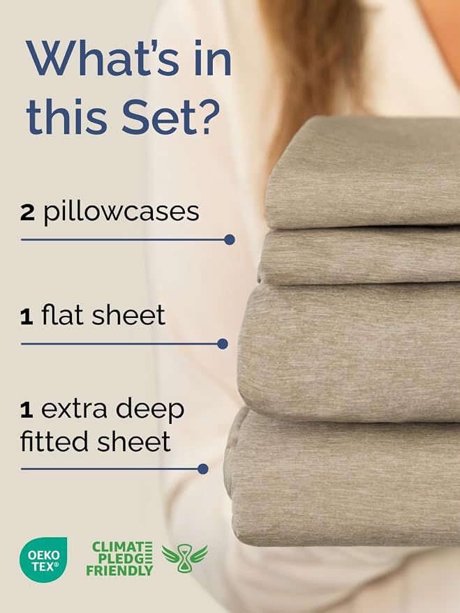 Extra Deep Pocket Queen Sheet Set - Image 2
