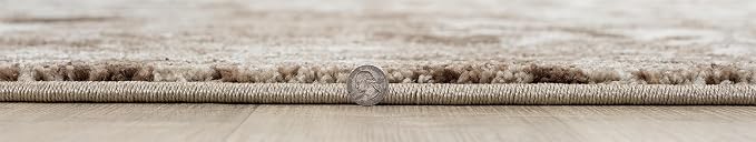 Keen Home Design Area Rugs - 8ft Round Non-Shedding - Image 3