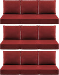 Luxury 6" Outdoor Cushions for Patio Furniture, Fade Resistant Couch Chair by Pugire