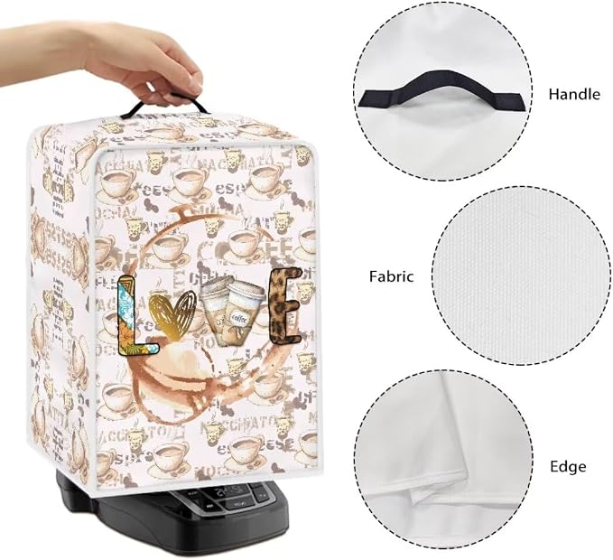 Mumeson Coffee Cup Coffee Maker Cover, Universal Waterproof and Dustproof Cover - Image 5