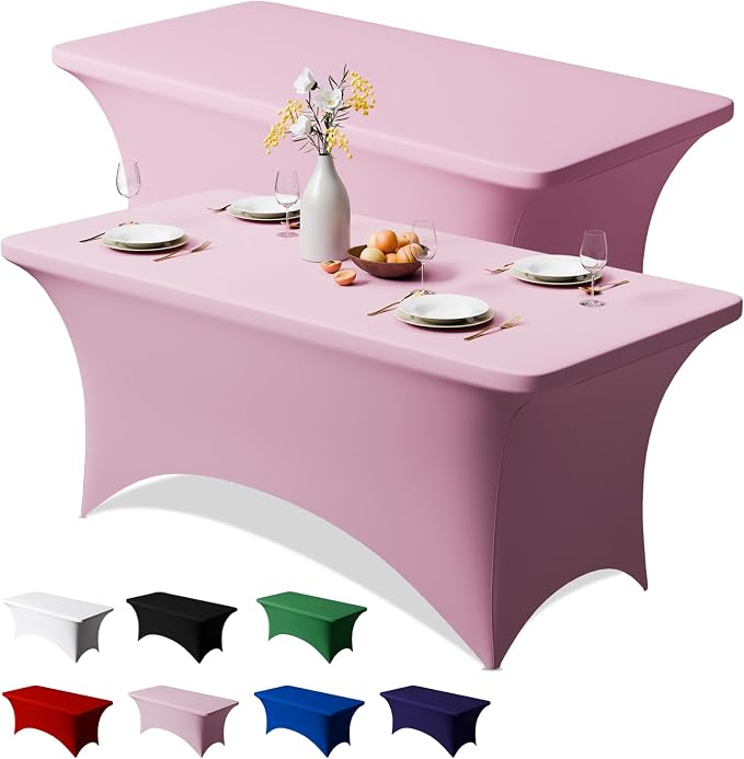 Trlyc 2 Pack 4FT Spandex Table Cloth by TRLYC