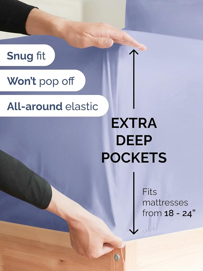 Extra Deep Pocket King Sheets - Image 3