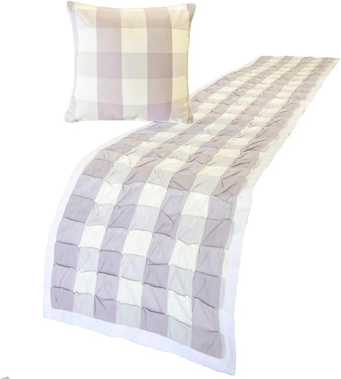 The HomeCentric King/Queen/Twin Lavender Decorative Bed Runner Full 68"x18" Bed - Image 3