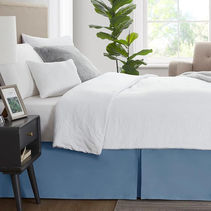 Nestl Blue Heaven Twin Bed Skirt - Image 3