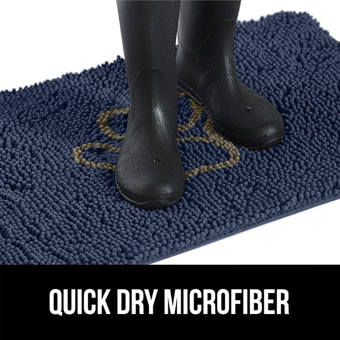GORILLA GRIP SOAKSTOPPER Dog Door Mat, 48x30 Machine Washable Rug Absorbent - Image 10