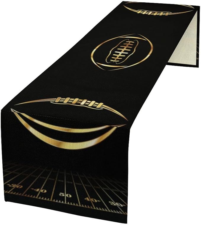 American Football Table Runner Sport Game Days Seasonal Table Runner Soccer by moderw
