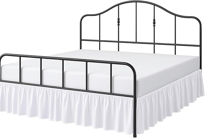 Cottington Lane Ruffled Bed Skirt Twin Size by CottingtonLane