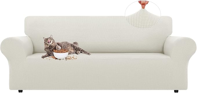 LURKA Stretch Sofa Slipcovers 1 Piece Couch Covers by LURKA