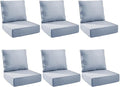 Outdoor Cushion Set for Furniture Patio Furniture, UV Resistant, Water Resistant by PLANNTONNEO