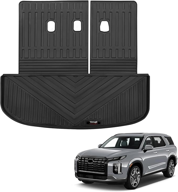 Custom for 2020-2025 Hyundai Palisade Cargo Mats Trunk Liner - Image 3
