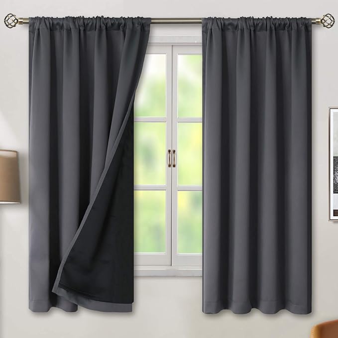 BGment Thermal Insulated 100% Blackout Curtains by BGment