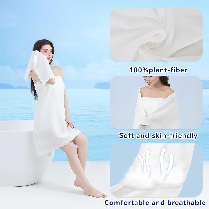 Disposable Bath Towels, Large Compressed Towel Tablets Disposable Towels - Image 7