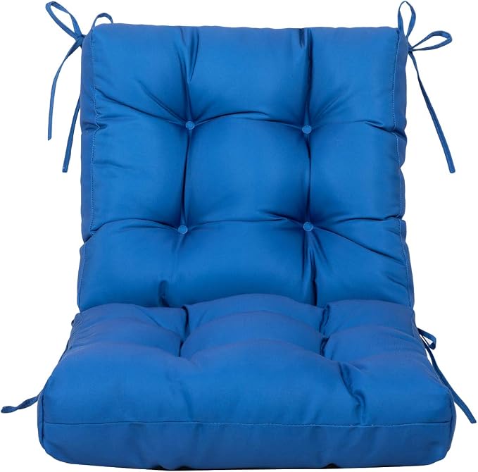 ARTPLAN Seat/Back Outdoor Chair Cushion, Tufted Replacement - Image 5
