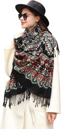 DANA XU 100% Merino Wool Extra Large Pashmina Blanket Travel Scarf Cashmere Wrap by DANAXU
