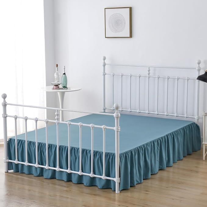 Bed Skirt Full Size Ruffled Bed Skirts - Image 3