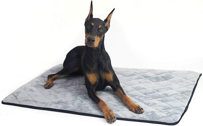 4Knines Extra Large Dog Crate Mat – Waterproof, Machine Washable Crate Mat – by 4Knines