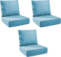 Outdoor Cushion Set for Furniture Patio Furniture, UV Resistant, Water Resistant by PLANNTONNEO