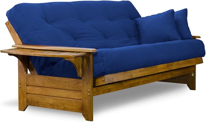 Nirvana Futons Brentwood Tray Arm Futon Sofabed Set - Image 5