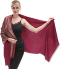 LMVERNA Women's Sparkling Metallic Soft Pashmina Shawls and Wraps Scarf in by LMVERNA
