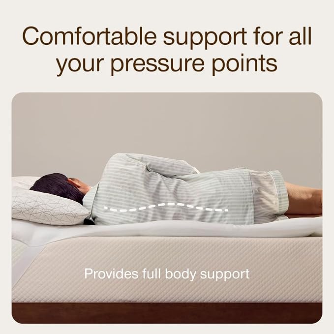 Coop Home Goods Essence Down Alternative Mattress Topper King, Plush 2-Inch - Image 3