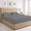 THREAD SPREAD 100% Egyptian Cotton Split King Sheets Sets by THREADSPREAD
