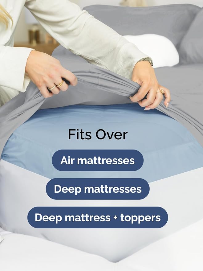 Extra Deep Pocket Cal King Sheets - Image 6