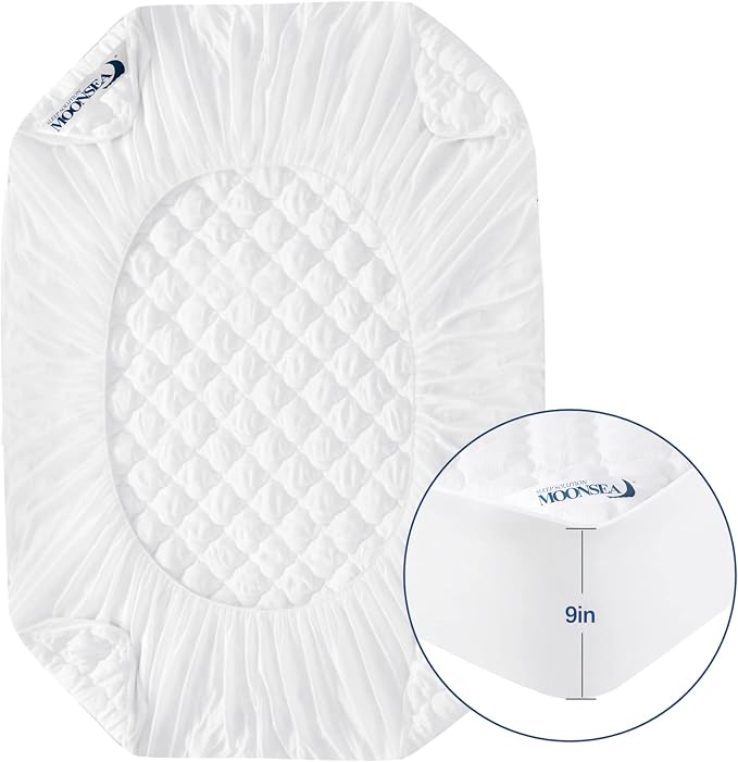 Kids Air Mattress Sheet Waterproof Pad Cover Compatible - Image 5