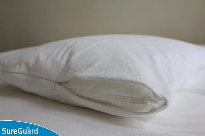 Set of 2 Body Size SureGuard Pillow Protectors - Image 3