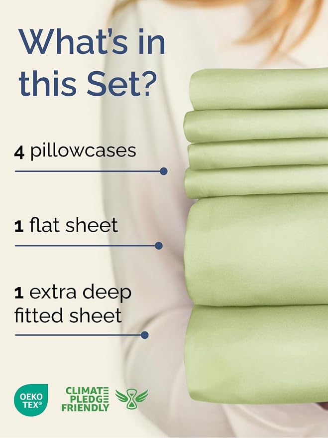 Extra Deep Cal King Sheet Set - Image 2