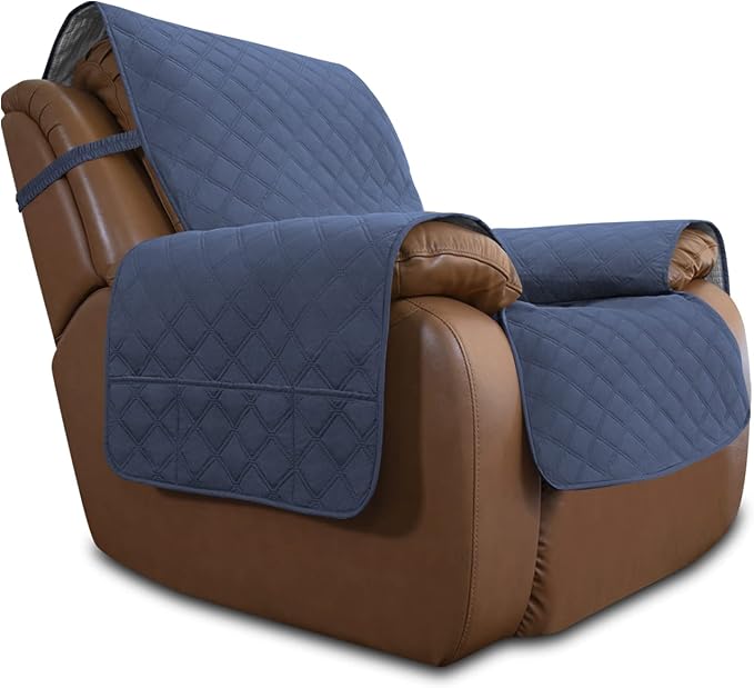 Easy-Going Sofa Slipcover Waterproof Oversized Recliner Chair Cover Non-Slip by Easy-Going