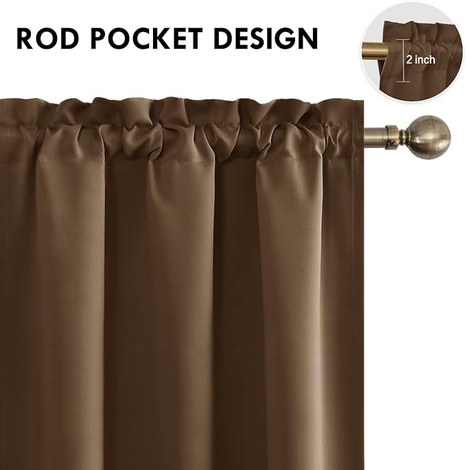 DWCN Blackout Curtains for Bedroom - Image 4