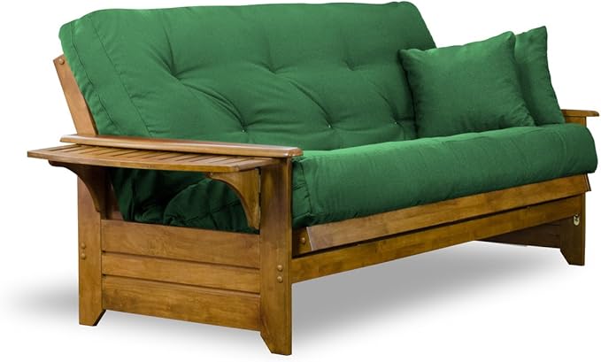 Nirvana Futons Brentwood Tray Arm Futon Sofabed Set by Nirvana+Futons
