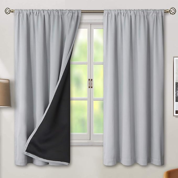 BGment Thermal Insulated 100% Blackout Curtains by BGment