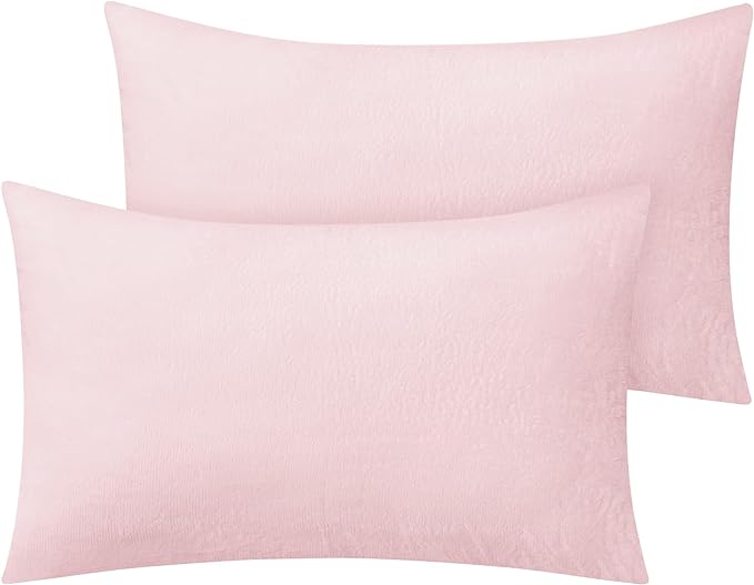 BEDELITE Flannel Pillow Cases Queen Size Set of 2, Super Soft Fleece Pillowcases by BEDELITE