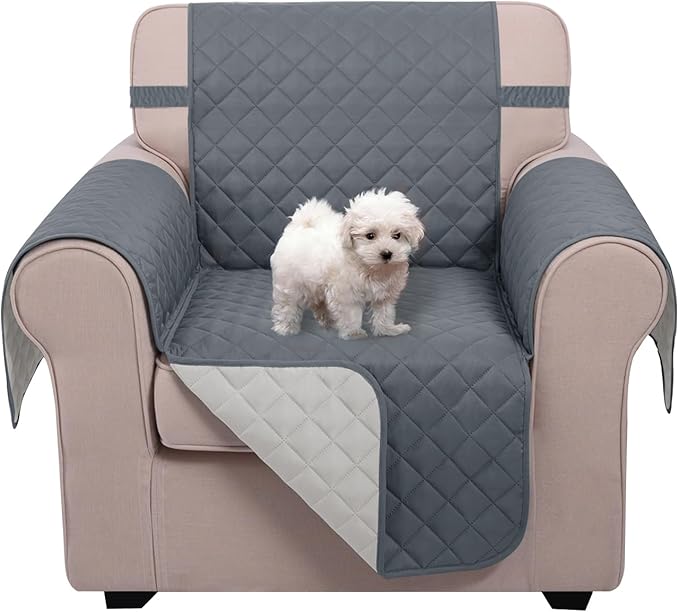 U-NICE HOME Recliner Chair Covers Reversible Chair Cover Pet Covers - Image 2