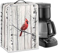 Christmas Cardinal Coffee Maker Cover by Unknown