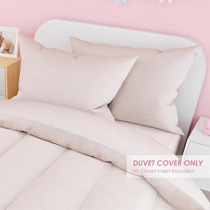 SANDJEST Beige Duvet Cover Sets Full Size - Image 5
