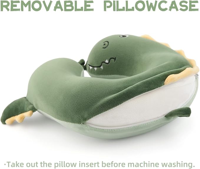 Niuniu Daddy Crocodile Kids Travel Neck Pillows - Image 6