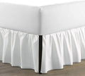 SKY BEDDINGS - Queen Size Ruffled Bed Skirt - 21 Inch Drop Dust Ruffle Bed by SKYBEDDINGS