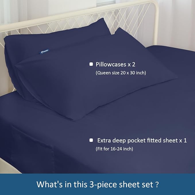 Deep Pocket Twin Sheets Set for Kids Air Mattress - Image 4