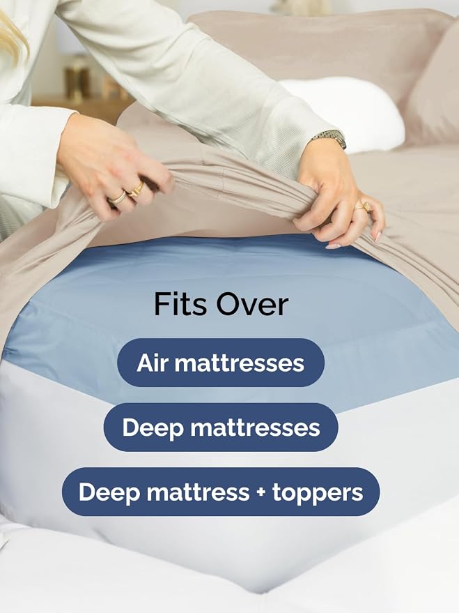 Extra Deep Cal King Fitted Sheet - Image 6