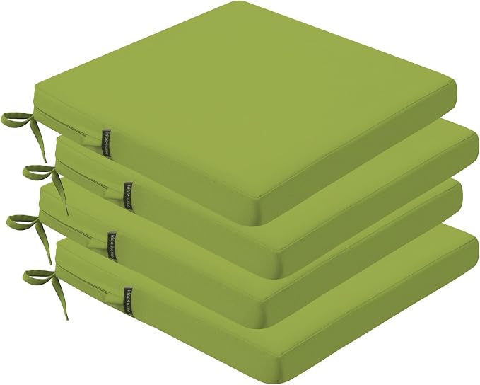 idee-home Outdoor Chair Cushions Set of 4, Dining Chair Pads by idee-home