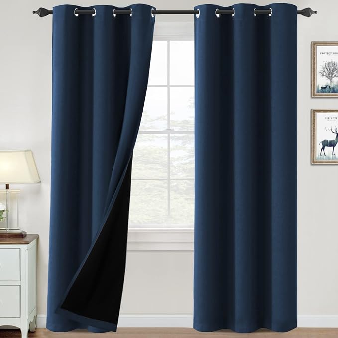 H.VERSAILTEX 100% Blackout Curtains by HVERSAILTEX