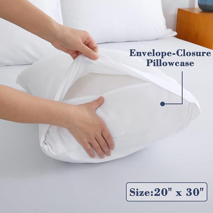 Air Mattress Sheet Set for 16-24 Inch Air Beds Queen Size, Deep Pocket Fitted - Image 5