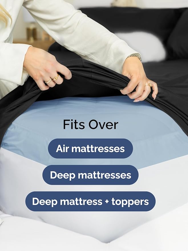 Extra Deep Queen Fitted Sheet - Image 6