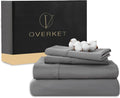 100% Egyptian Cotton Sheets Cal King Sheet Set 4PCS 1000 Thread Count Sateen by overket