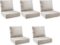 Outdoor Cushion Set for Furniture Patio Furniture, UV Resistant, Water Resistant by PLANNTONNEO