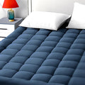 EASELAND Full Size Mattress Pad Pillow Top Mattress Cover Quilted Fitted by EASELAND
